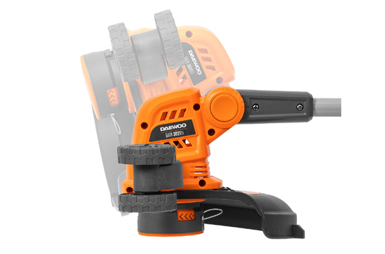 7 уровней наклона триммерной головки